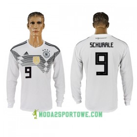 Koszulka Niemcy Schurrle 9 Mistrzostwa Świata 2018 Domowe Stroje Piłkarskie Długi Rękaw